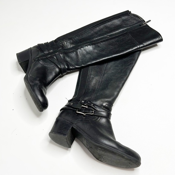 Marc Fisher Black Knee High Boots - Picture 7 of 12